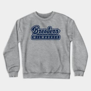 Milwaukee Brewers 01 Crewneck Sweatshirt